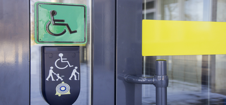 automatic handicap door opener in Coronado