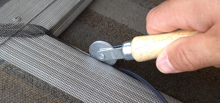 metal screen door repair in Coronado